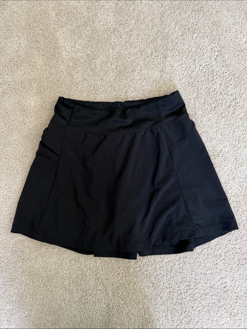 all in motion Black Athletic Skirt with Wide Waistband